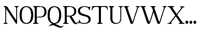 The Jastin Regular Font UPPERCASE