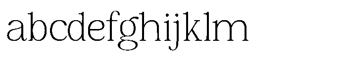 The Jastin Thin FONT