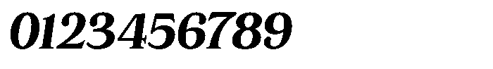 The Kalliagi Italic Font OTHER CHARS