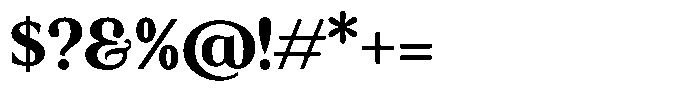 The Kalliagi Regular Font OTHER CHARS