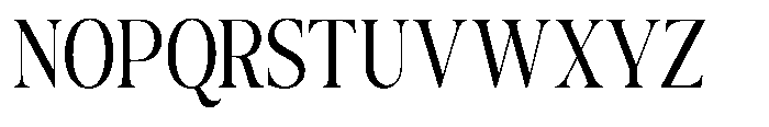 The Kayla Editorial Condensed Font UPPERCASE