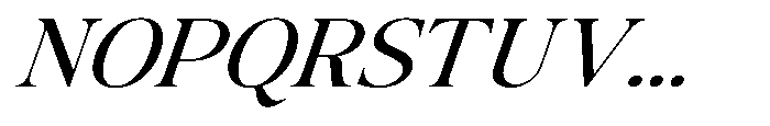 The Kayla Editorial Expanded Italic Font UPPERCASE