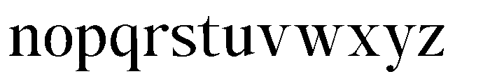 The Kayla Editorial Expanded Narrow Font LOWERCASE