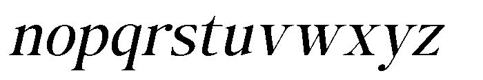 The Kayla Editorial Expanded Oblique Narrow Font LOWERCASE