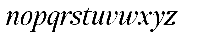 The Kayla Editorial Italic Narrow Font LOWERCASE