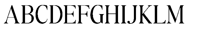 The Kayla Editorial Narrow Font UPPERCASE