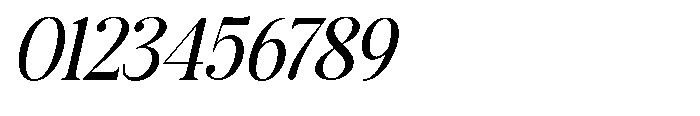 The Kayla Editorial Oblique Font OTHER CHARS