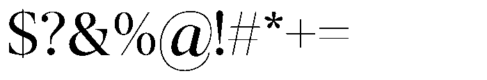 The Kayla Editorial Regular Font OTHER CHARS