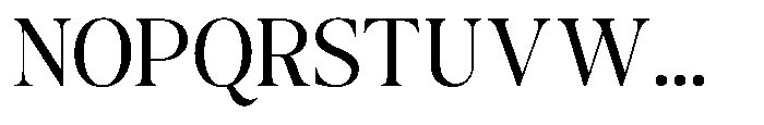 The Kayla Editorial Regular Font UPPERCASE