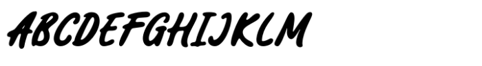 The Kindamana Font UPPERCASE