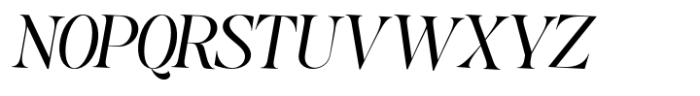 The Kingsy Expanded Slanted Font UPPERCASE