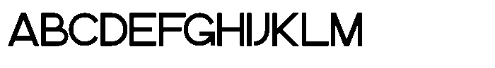 The Lamian Font UPPERCASE
