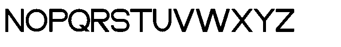 The Lamian Font UPPERCASE