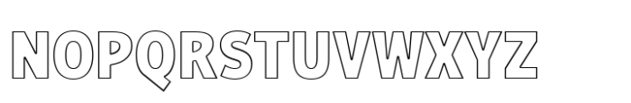 The Landstone Line Font UPPERCASE