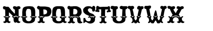 The Last Circus Regular Font LOWERCASE