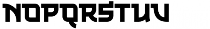 The Last Shuriken Regular Font UPPERCASE