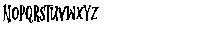 The Last Visitor Font UPPERCASE