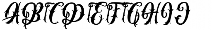 The Lastring Regular Font UPPERCASE