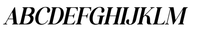 The Latest Perfectly Regular Italic Font UPPERCASE