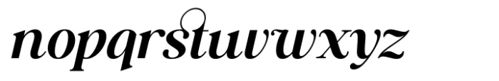 The Latest Perfectly Regular Italic Font LOWERCASE