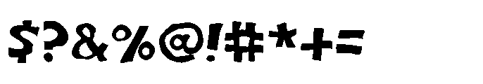 The Leotits Font OTHER CHARS