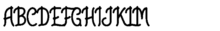 The Lone Ranger Regular Font UPPERCASE