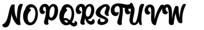The Macksen Clean Font UPPERCASE