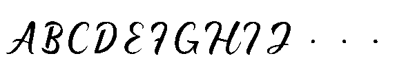 The Maddoniy Font UPPERCASE
