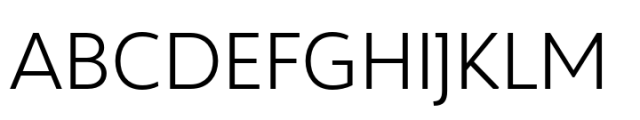 The Main Light Font UPPERCASE