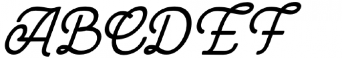 The Marbler Regular Font UPPERCASE