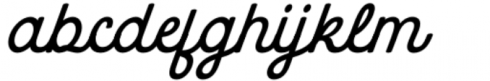 The Marbler Regular Font LOWERCASE