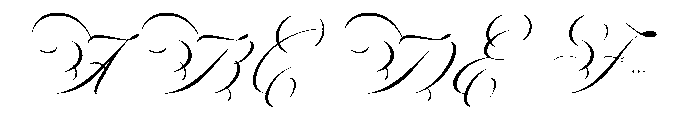 The Margetha Pro Font UPPERCASE