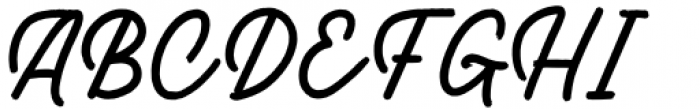 The Moniktun Regular Font UPPERCASE
