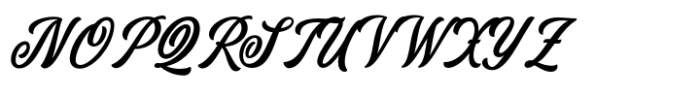 The Morydane Font UPPERCASE