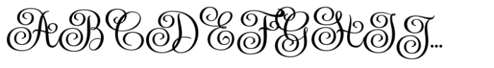 The Mountaine Font UPPERCASE