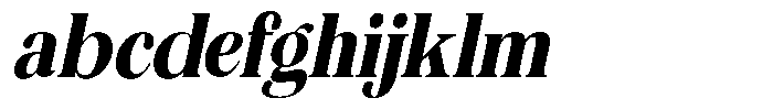 The Musa Editorial Condensed Slant FONT