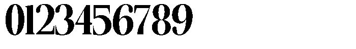 The Musa Editorial Extra Condensed Font OTHER CHARS