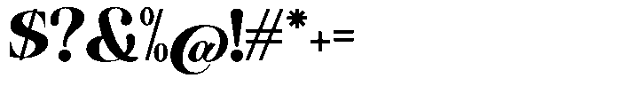 The Musa Editorial Regular Font OTHER CHARS