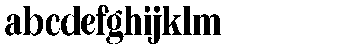 The Musa Editorial Ultra Condensed FONT