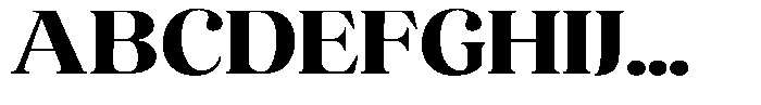 The Musa Editorial Ultra Expanded Font UPPERCASE