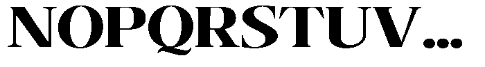The Musa Editorial Ultra Expanded Font UPPERCASE