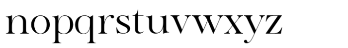 The Naina Grand Regular Font LOWERCASE