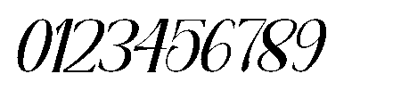 The New Memory  Height Slant Regular Font OTHER CHARS
