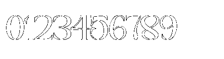 The New Memory  Outline Regular Font OTHER CHARS
