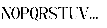 The New Memory  Regular Font UPPERCASE