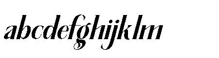 The New Memory  Slant Regular FONT
