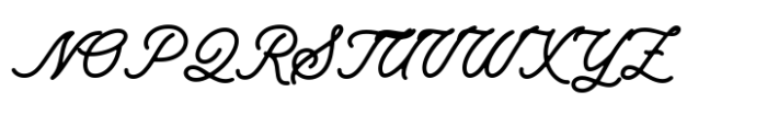 The Northland & Southland Combinations Script Font UPPERCASE