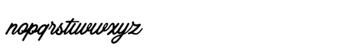 The Northland & Southland Combinations Script Font LOWERCASE