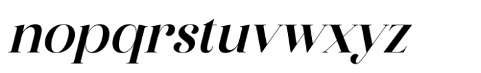 The Pablo Meganta Signature Italic Serif Font LOWERCASE