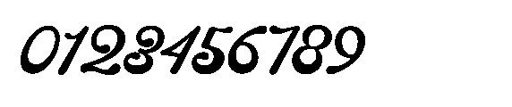The Paris Editorial Script Regular Font OTHER CHARS